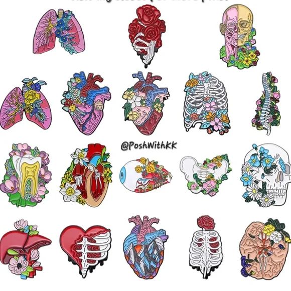 5 Piece Halloween Movie Enamel Pin - Picture 7 of 7